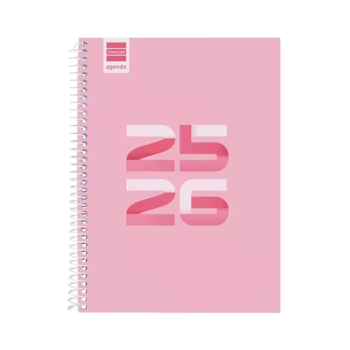 FINOCAM AGENDA ESCOLAR COOL CUARTO SVH 25-26 ROSA AGENDAS CURSO - 1