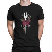 Camiseta Vintage De Algodón 100% Para Hombres Pretty Art All Knight Juego Hollow Knight Estilo Casual Cuello Redondo Manga Corta - details 0