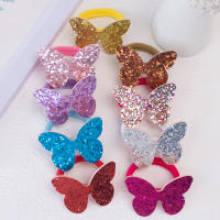 10pcs Accesorios De Cabello Para Niñas Bytterfly Dibujos Animados Elásticos De Nylon Banda De Cabello Estrella Corazón Lindo Diadema Infantil - details 1
