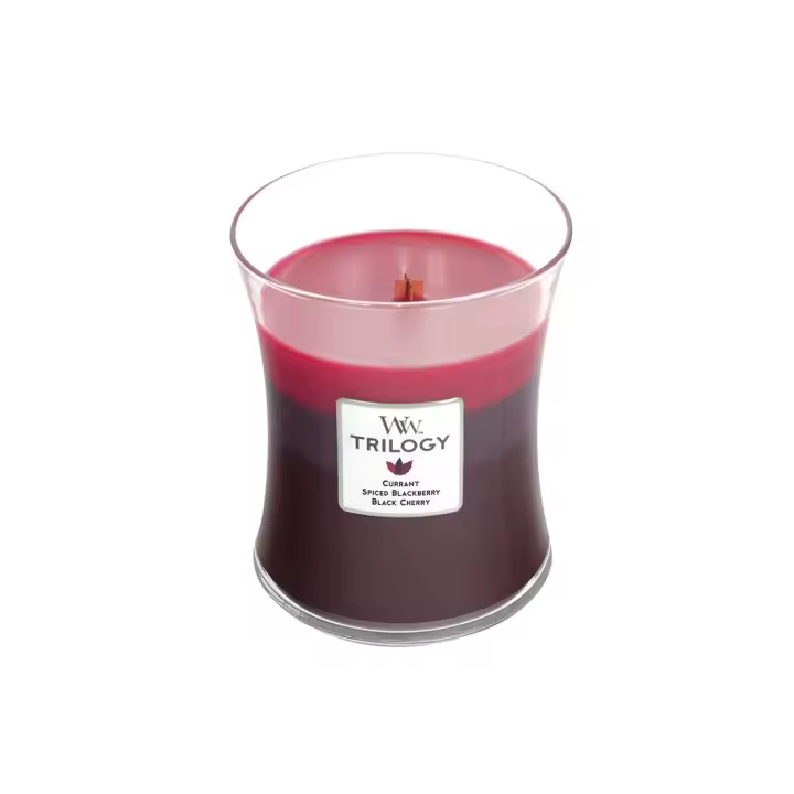 Sun Ripened Berries - Hourglass Trilogy Mediana 275 g WoodWick - 1