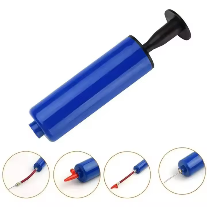 Kit De Inflador De Bolas Portátil Con Agujas 10 Piezas Para Baloncesto Balonmano Fútbol Voleibol Mini Bomba De Aire Manual - 1
