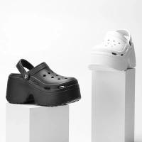 Sandalias De Tacones Altos Para Mujer Verano 2024 Cerradas Plataforma Gruesa Antideslizante Tacón Alto Con Plataforma 3-5cm Suela Gruesa Sandalias De Plataforma Gruesa Para Mujer - details 2