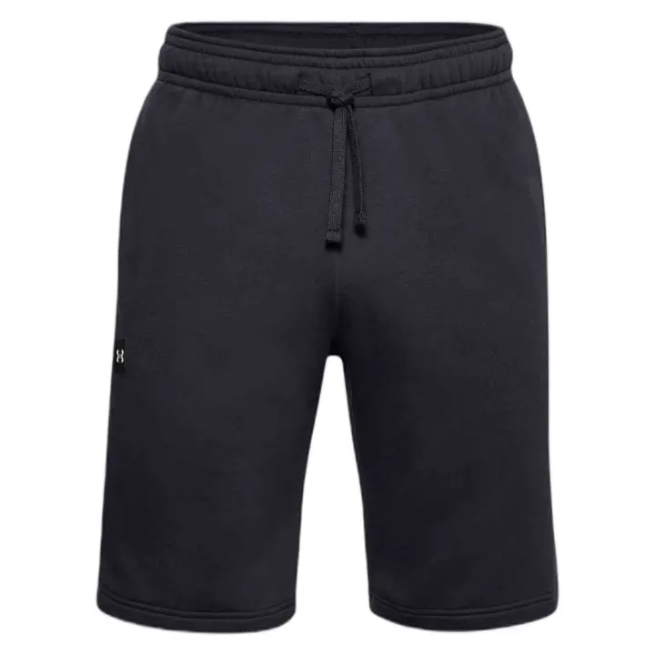 Pantalon Corto Under Armour Rival Fleece para hombre en color negro - 1