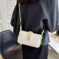 Bolso De Mano De Moda Cuadrado Tendencia Bolso Cruzado Con Correa Ajustable De Cuero PU Satchel Monedero Para Mujer - details 18