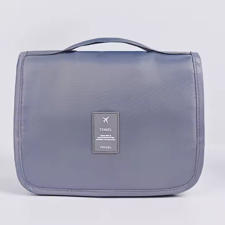 Bolsa De Cosméticos Con Gancho Para Mujer Bolso De Viaje Impermeable Organizador De Belleza Neceser De Baño Almacenamiento De Maquillaje - 1