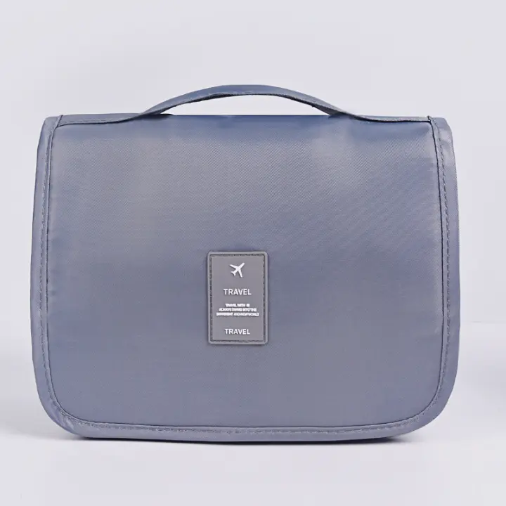 Bolsa De Cosméticos Con Gancho Para Mujer Bolso De Viaje Impermeable Organizador De Belleza Neceser De Baño Almacenamiento De Maquillaje - 1