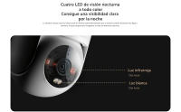 Xiaomi Outdoor Camera CW300, Visión nocturna inteligente a todo color, Resistencia al agua y al polvo IP66, Movimiento bidireccional del cardán - details 3