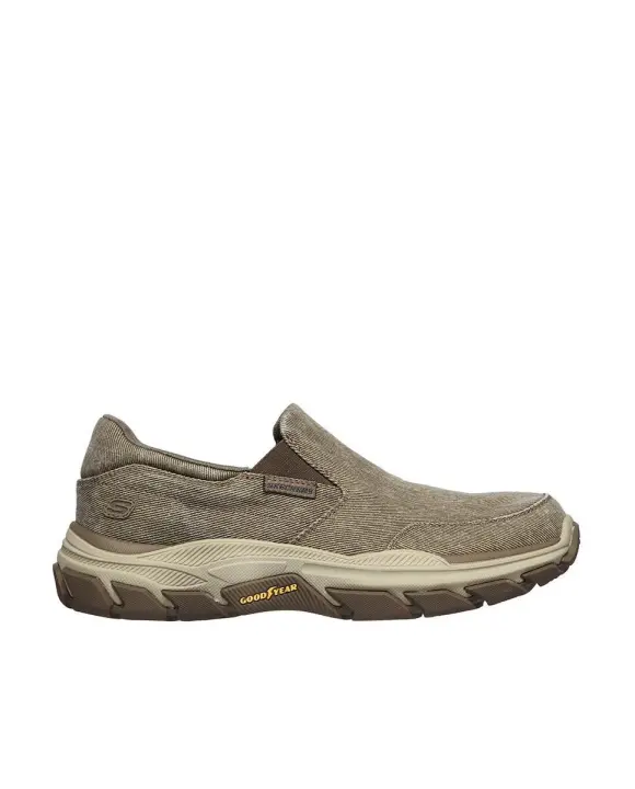 SKECHERS 204387_TPE Zapatillas deportivas de hombre marrones en textil 79591 - 1