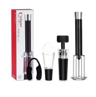 Abreventanas De Vino Con Bomba De Aire Herramienta Para Sacar Tiras De Madera De Acero Inoxidable Accesorio De Barra Ecológico - details 16