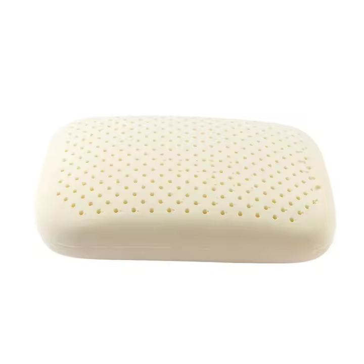 Almohada De Látex Natural Thai Portátil De 37CM Protección De Cuello Para Descanso Al Mediodía Viajes Y Sueño Después Del Trabajo - 1