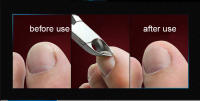 Tijeras De Cutícula De Acero Inoxidable Resistentes Para Uñas Y Piel Muerta Tamaño Grande Afiladas Para Uñas Del Pie Y Cutícula - details 0