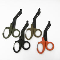 Tijeras Tácticas De Primeros Auxilios Con Corte De Gasas Herramienta De Rescate Y Cuidado De Salud Para Exteriores Y Jardinería - details 8