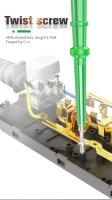 Prueba De Voltaje LAOA Con Cabeza De Cobre Larga Vida 100-500VAC Probador Simple De Electricidad Mini Destornillador Con Mango - details 4