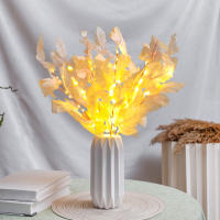 Rama De Pera Artificial Con Luz LED Para Manualidades DIY Decoración De Flores Para Fiesta De Boda Y Festivales - details 4