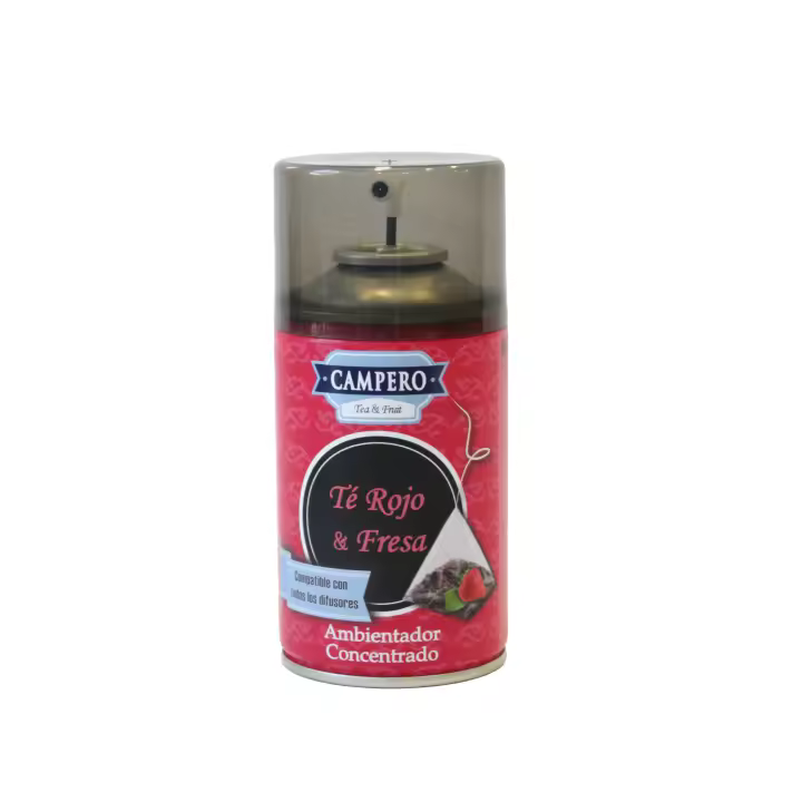 Campero - Ambientador Té Rojo y Fresa en aerosol - Recambio Dosificador Automático 250ml - 1