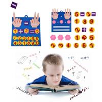 Juguetes Montessori Para Niños Números De Dedos De Terciopelo Juego De Matemáticas Para El Aprendizaje Temprano Desarrollo De Inteligencia Para Bebés Y Niños Pequeños Ayuda Docente - details 1
