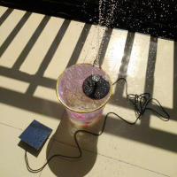 Bomba De Agua Submersible Para Acuario Con 6 Boquillas Multifuncional Generador De Ondas Para Piscina Fuente Decorativa Propiedades De La Tierra Solar - details 0