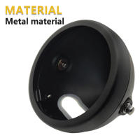 Accesorios De Motocicleta Faro LED De 5.75 Pulgadas Para Harley Dyna FXD Sportster XL1200 XL833 Cubierta De Lámpara De 5-3/4" Personalizable - details 2