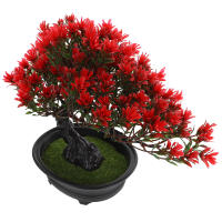 Árbol De Pino Simulación Bonsái Artificial Para Decoración Interior Planta Verde Artificial Para Escritorio Y Hogar - details 7