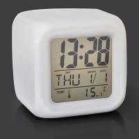 Reloj De Alarma En Forma De Cubo Colorido Para Niños Con Interruptor Creativo Para Hogar Oficina Pequeño Escritorio Juguete - details 2