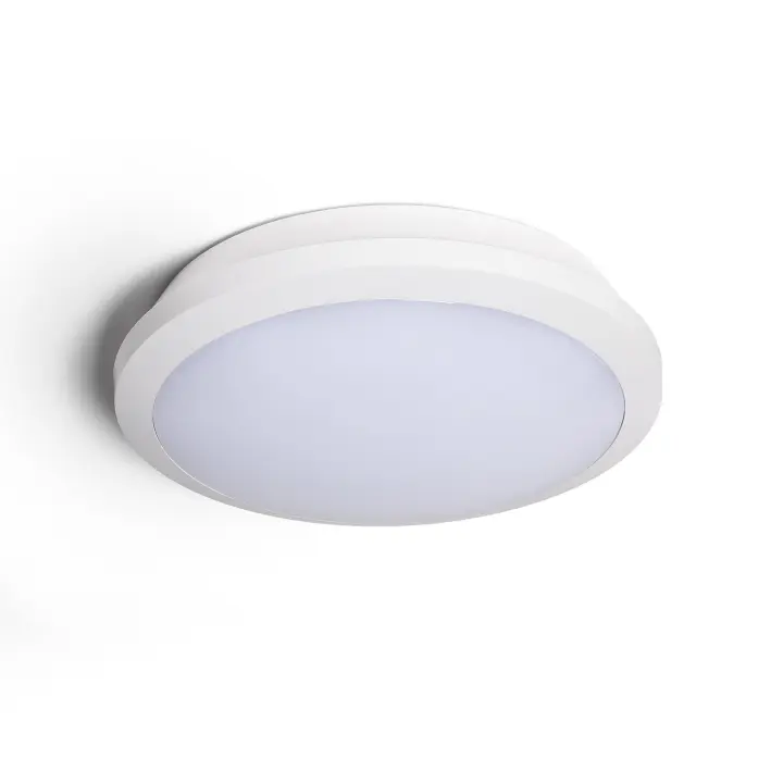 Ledkia Plafón LED para Exterior 11-17W CCT Circular con Detector de Movimiento Radar  Ø300 mm Seleccionable (Cálido-Neutro-Frío) - 1