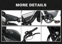 Samebike M20-III M20-II 1000W * 2 motores Dobles 2000W 48V 32ah velocidad Máxima 60 km/h neumáticos de 20 pulgadas duración 220km Pantalla LCD de Bicicleta Eléctrica - details 14