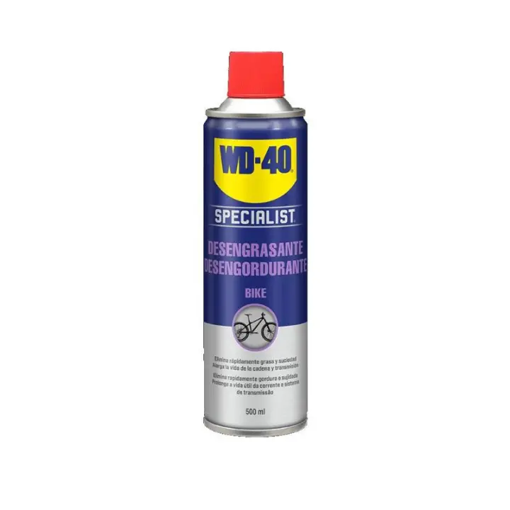 Wd40 bike desengrasante especial cadena moto y bici 500 ml 34912 - 1