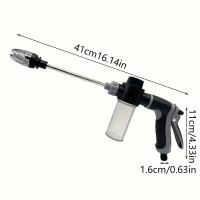 Pistola De Rociador De Jardín Multifunción Portátil Para Limpieza De Coches Y Hogar Accesorios Para Manguera Con Presión Alta Herramienta De Rociado - details 1