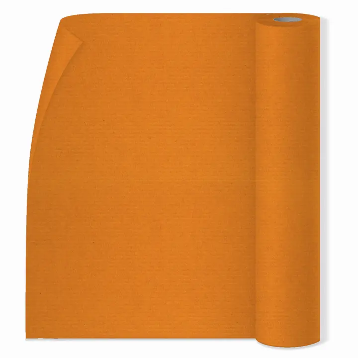 Rollo Papel Kraft, Papel de embalaje, Rollos Reciclables y Biodegradables, Ideales para Fiestas de Cumpleaños, Envíos, decoración· m-office (1 m x 3 m, Naranja) - 1