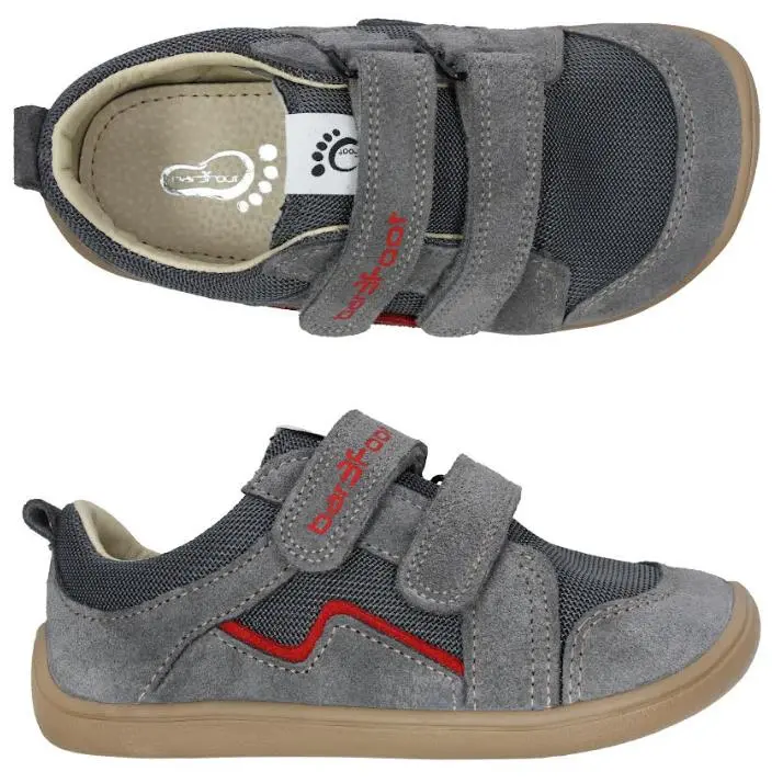 Deportivas respetuosas grises ELF DAKOTA hidrofugas de Bar3foot - 1