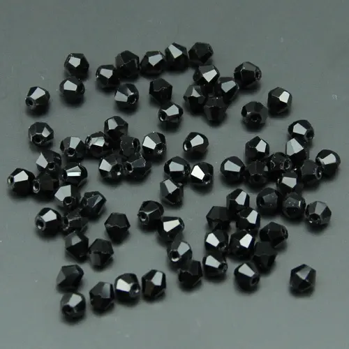 JHNBY 6mm 50pcs Cuentas De Cristal AAA Bicone Austria Para Joyería DIY AB Color Plating Hechas De Vidrio Para Pulseras Y Collares - 1