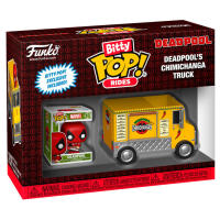 Funko Bitty Pop Ride Marvel Deadlpool Con La Chimichanga Figura Coleccionable - details 1
