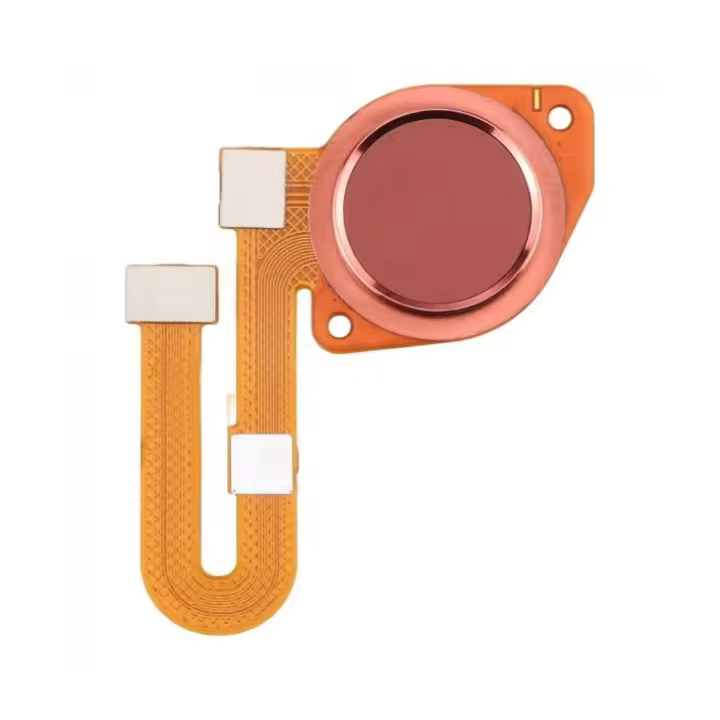 IMATICA LOS PALACIOS - Repuesto Flex Rojo Compatible con Motorola Moto E7 Plus - Botón Home y Huella Dactilar - 1