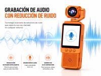 Cámara Digital 4K WiFi de Bolsillo con Pantalla, Mini Cámara Portátil con Objetivo Giratorio 180°/270°, Fotos y Vídeo HD, Transferencia WiFi y Control por APP para Viajes y Vlog - details 0