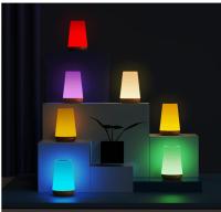 Lámpara de Mesita de Noche con Control Remoto y Tactil, Luz Nocturna Infantil para Niños Bebe, Lampara Led Colores Recargable para Dormitorio Habitación - details 2