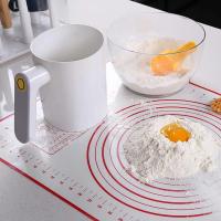 Taza De Escurridera De Harina Eléctrica De Acero Inoxidable 1L Herramienta De Pastelería Para Azúcar En Polvo Y Pasteles - details 3