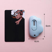Cuchillo De Utilidad Portátil Mini Con Diseño De Conejo Y Nube Cortador De Papel Para Oficina Suministros De Corte Con Hoja De Acero - details 0
