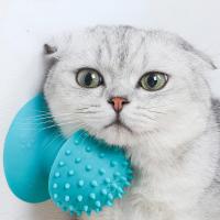 Cepillo De Masaje Para Gatos Y Perros Auto-Guidado Con Ventosa Durable Accesorio De Peluquería Para Mascotas Material Plástico - details 2