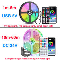 Tiras LED RGB Flexibles 10m 20m 30m Sin Fonía Para Decoración De Habitaciones Y TV Correa Luminosa Sincronizada Con Música - details 1