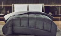Edredón Bicolor Reversible Perla/Gris: Sofisticación, Comodidad y Estilo Atemporal, Renueva Tu Dormitorio con el Edredón  Mommata. - details 2