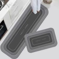 Alfombra De Cocina Impermeable Antideslizante Resistente a La Suciedad Alfombras De Entrada Alfombra De Puerta Alfombra De Piso En Largo De Strips Rugs Para El Hogar - details 0