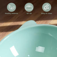Tazón De Agua Para Gatos Con Patas Altas Y Diseño Diagonal Protección De La Columna Vertebral Accesorios Para Mascotas Alimentos Para Perros Y Gatos - details 17