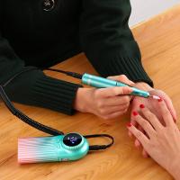 Máquina De Uñas Recargable 45000Rpm Electrica Portátil Para Fileteo Y Pulido De Uñas De Gel Para Manicura En Casa Y Salon - details 2