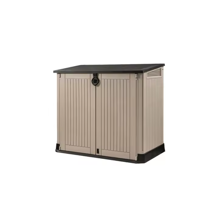 KETER 249229 Cobertizo de exterior SIO Midi 130x74x110 cm y 1,7m2 - Marrón - 1