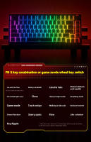 TECLADO MECÁNICO GAMING LEOBOG Hi75C pro Con Aluminio Y Teclas De Intercambio Calor Cableado RGB Personalizable Para Jugador Con Gaskets - details 26