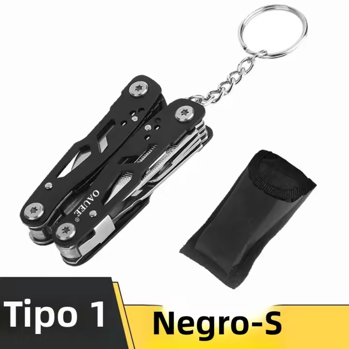 Multi-herramienta Portátil 14 En 1 Pliers Saber Para Camping Y Uso Doméstico Knive De Acero Inoxidable Fodling Blade Herramienta De Bolsillo - 1