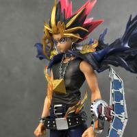 Figura De Anime 28cm Yugi Muto Duel Monsters Monstruos De Cartas PVC Estatua Coleccionable De Modelos Decoración Juguetes Regalos De Navidad - details 8