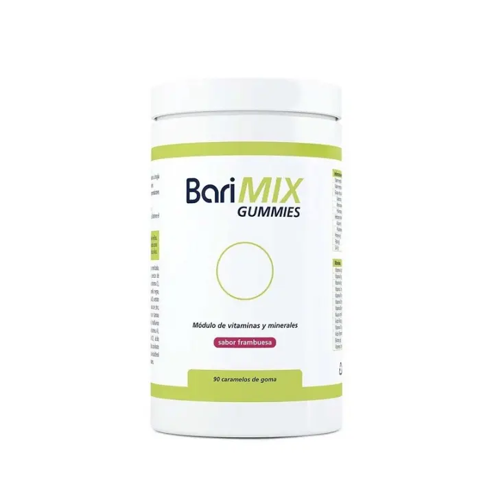 BARIMIX GUMMIES 90 CARAMELOS SABOR FRAMBUESA - 1