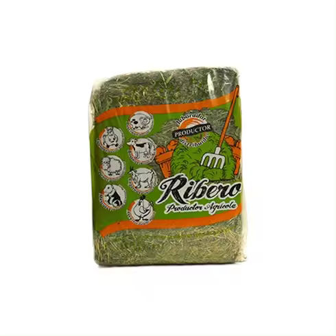 Heno de alfalfa para conejos y roedores Ribero 10 kg - 1