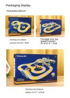 Juego De Coches Eléctricos Para Niños Set De Ingeniería Con Pista Vehículo De Montaje Para El Desarrollo Inteligente Y La Coordinación Mano-Ojo Regalo Para Cumpleaños Y Navidad - details 17